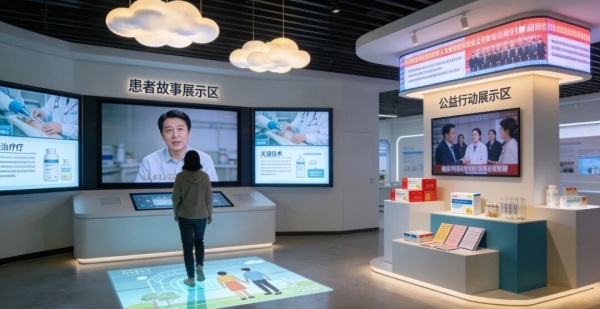 生物醫(yī)藥企業(yè)展廳設(shè)計(jì)怎么做才能凸顯專業(yè)權(quán)威？